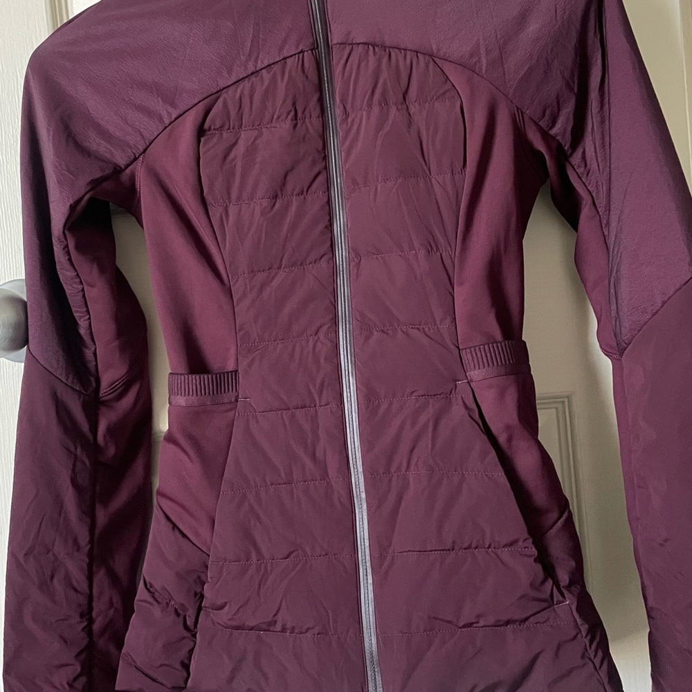 lululemon athletica Deep Purple Puffer Jacket